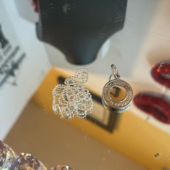 Coach Silver and Gold Charm with unbranded Necklace - Picture 1 of 7